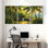 Palm Trees Tropical Paradise Waterfall Palm Trees Ocean View Set of 3 Canvas Wall Art Prints