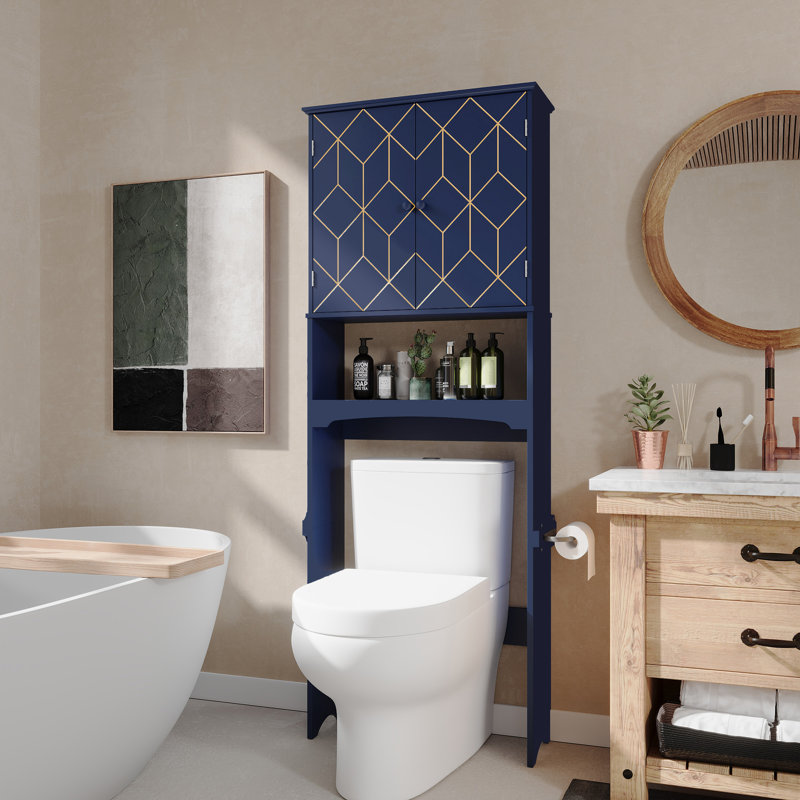 Kynsey Over The Toilet Storage, Blue