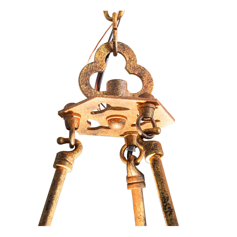 14" Wide Church Inverted Pendant
