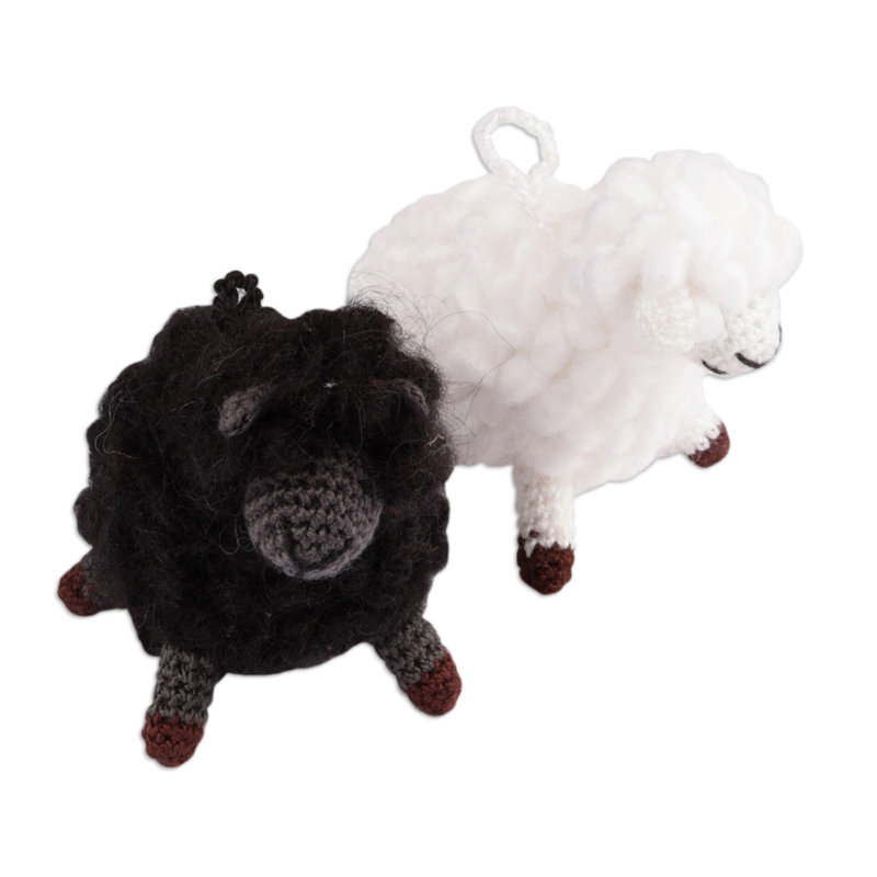 2.4 in. Handmade Hanging Figurine Ornament