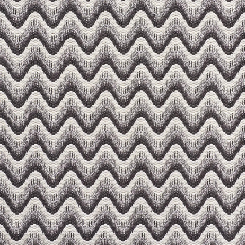 Tissu Bargello Wave, Graphite