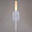 Davarian 1 Light Integrated LED Contemporary Wall Sconce White Acrylic-2046037389