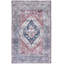 Tapis de couleur rouille / bleu marine Ziebarth 172 M / W S / R-992106409