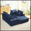 Canapé modulaire surdimensionné en L FAUX FUR-1308186744