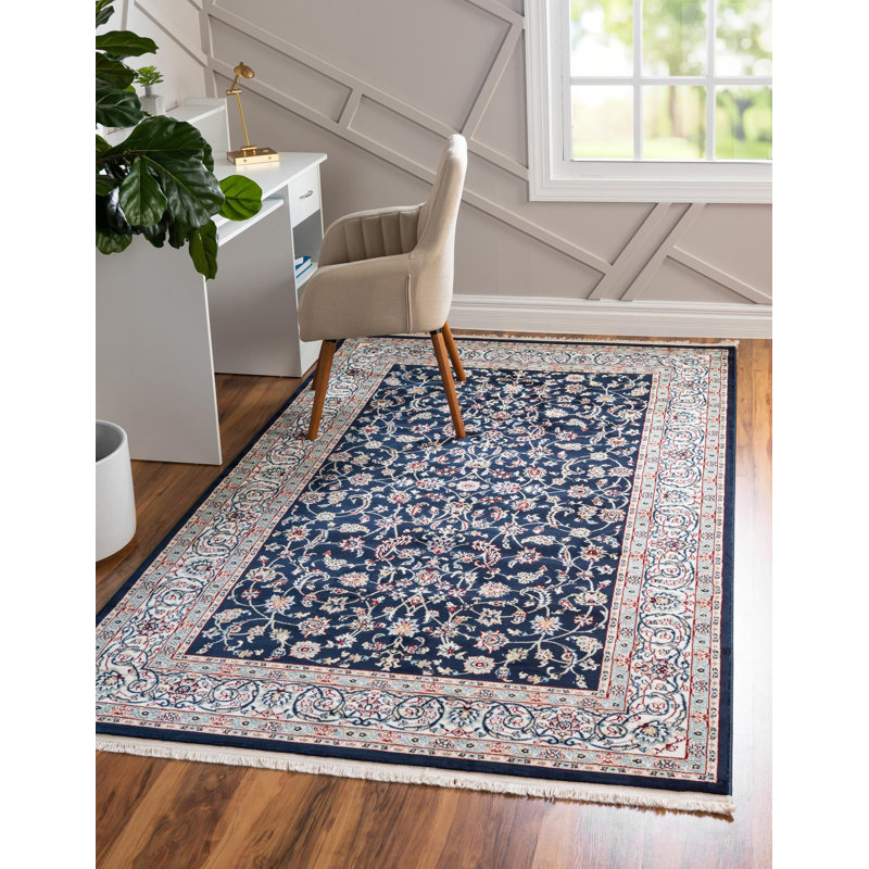 Burmeister Floral Flatweave Area Rug, Rectangle 152 x 244cm