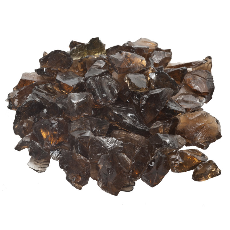 10 Lb. Dagan Fire Glass, Copper Colour