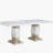 STACEY BEIGE DINING TABLE