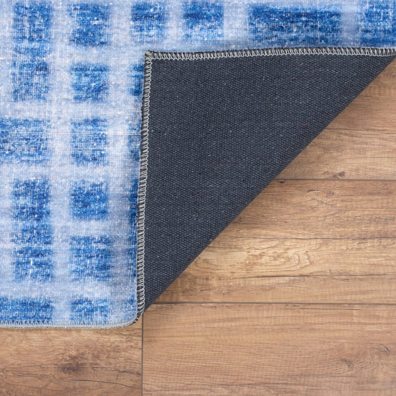 Luxurious Machine Washable Carpet, 100% Polyester, 7.5 x 10.8 Feet | Pile Height: 0.2 Inches, 1850 g/m² | Recycled Poly Cotton Underside, Easy Care, Perfect for Living Room & Bedroom, Soft & Durable Design