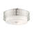 Eraman Linen Blend Flush Mount-962994776