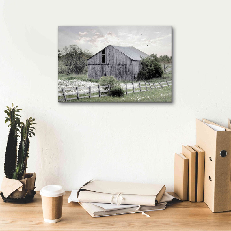 Gracie Oaks «Barnsville Barn» par Lori Deiter, H 12 po x l 18 po x P 0,75 po
