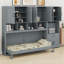 Unité murale escamotable avec bureau, rangement pour placard et tiroirs Murphy-1529986285