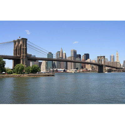 Pont de Brooklyn - photographie sur toile tendue
