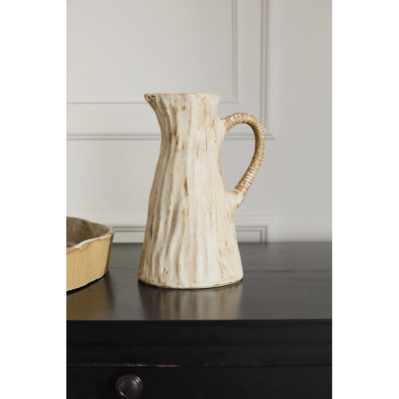 Sycamore Pitcher 7.5"x 5.5"x 10"