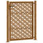 Barrière de jardin en acier vieilli vidaXL 105 x 130 cm-113055260-113055264