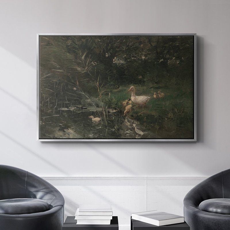 «Vintage Landscape -CDXCII» sur toile, H 17 po x l 25 po