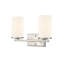 Meuble-lavabo 2 lumières Verlana 14 po - Nickel brossé-990697297-990697301-990697302