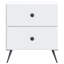 43cm W Manufactured Wood Bedside Table-715590115