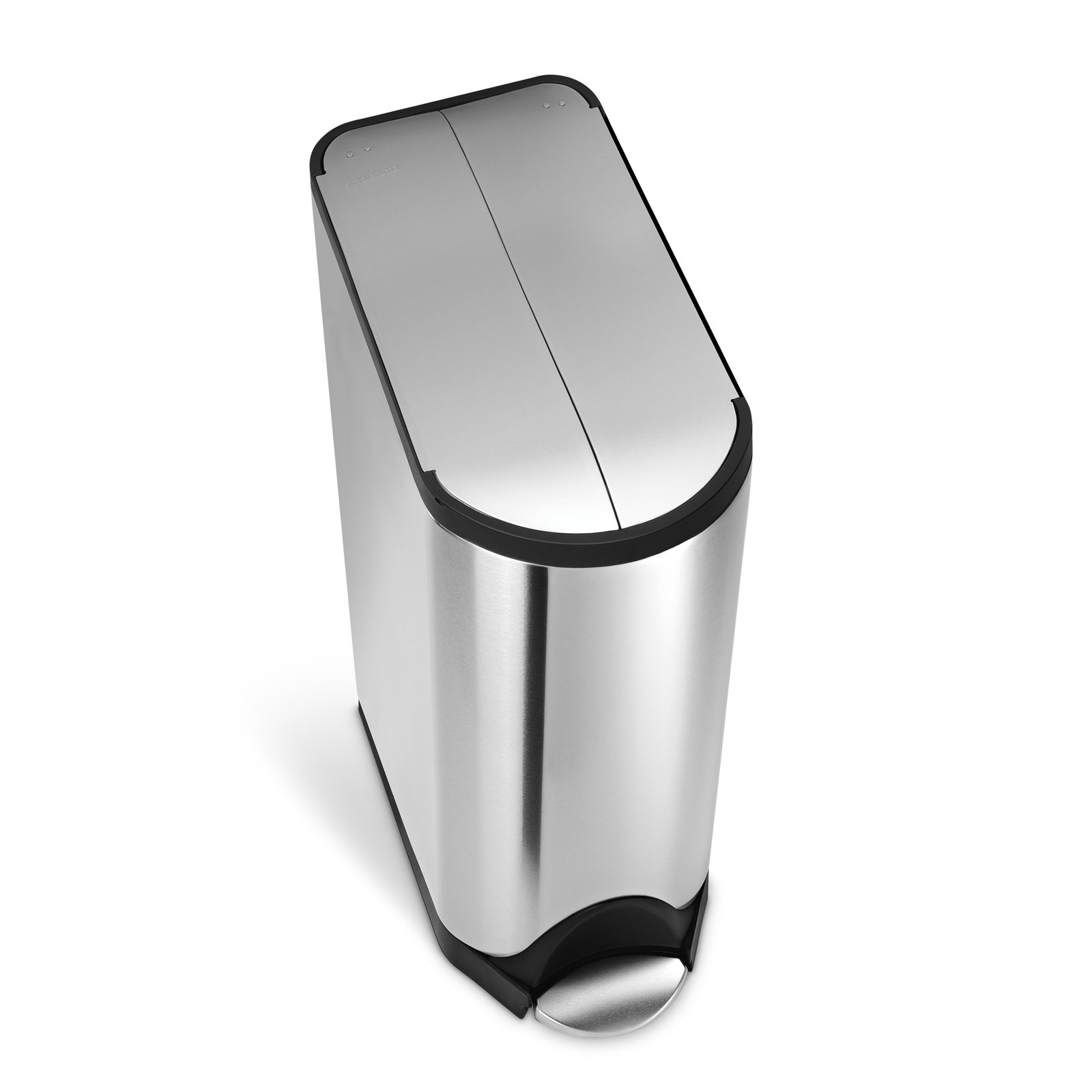 simplehuman 10.6gal Butterfly Step-On Can