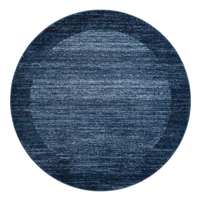 Tapis bleu marine Hermina