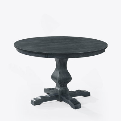 Table à manger ronde (2 boîtes)
