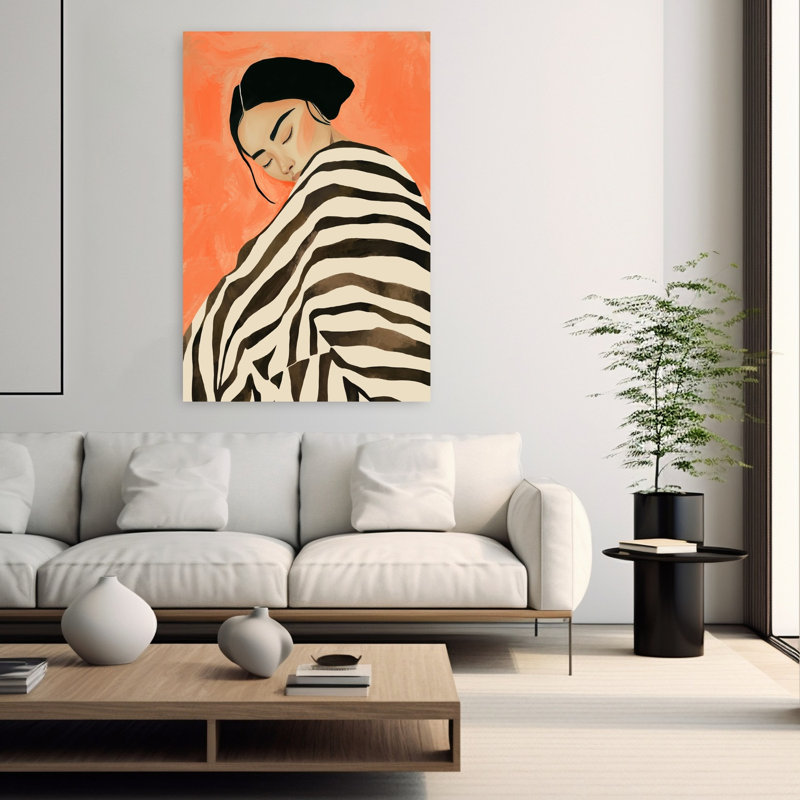 Art contemporain, art contemporain abstrait, H 60 po x l 40 po