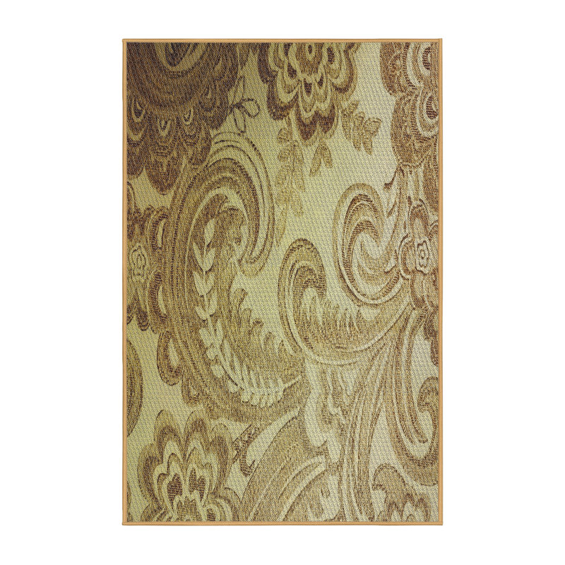 Damask Indoor Rug, Rectangle 5' x 7'