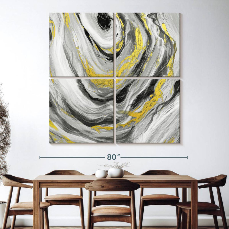 Avery Bold Agate I, 74" H x 74" W