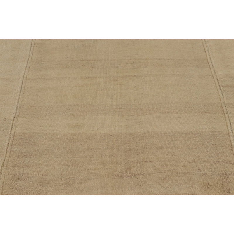 Rez Kilim Wool Striped Area Rug
