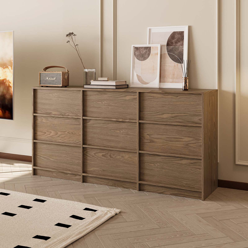 Commode 63 po 9 po Ambreal, Brun