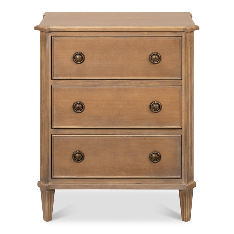 Poppin's Solid Wood Accent Chest