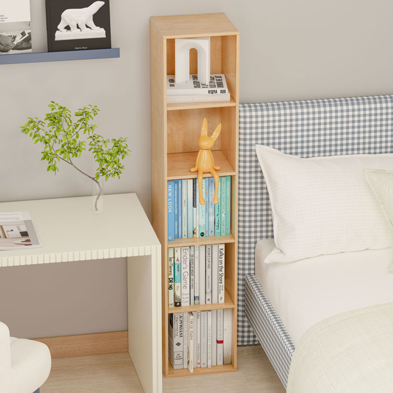 5-cube Bookcase, Freestanding Storage Cabinet, Closet Organizers And Storage For Bedroom, Study Room, Closet, Brown