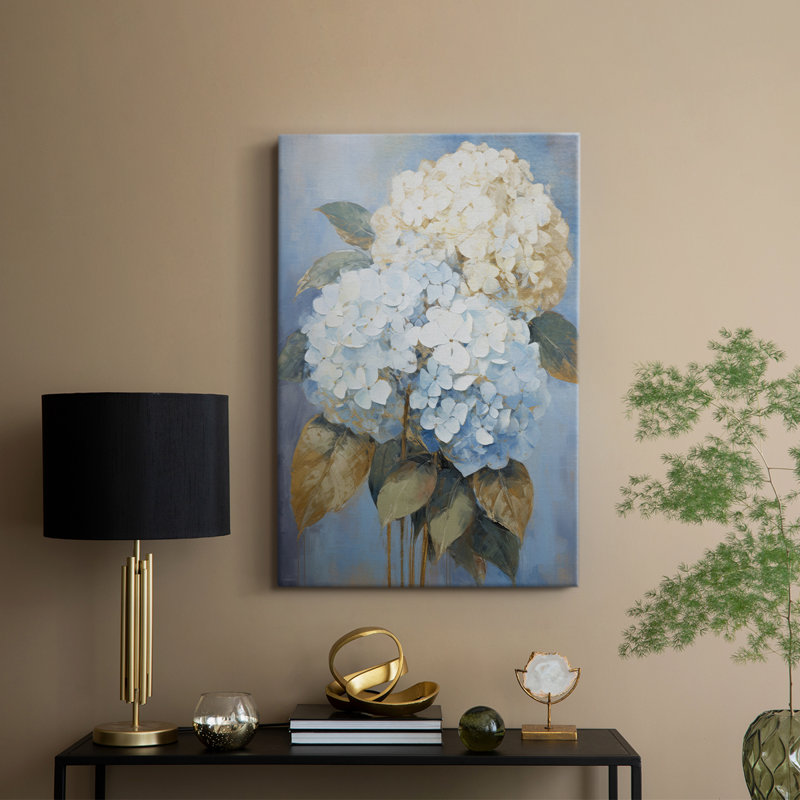 FLORAL Series CII - Cavas enveloppés de galerie, H 60 po x l 40 po