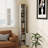 Tall Slim Bathroom Storage Cabinet With 1 Door And 2 Adjustable Shelves
