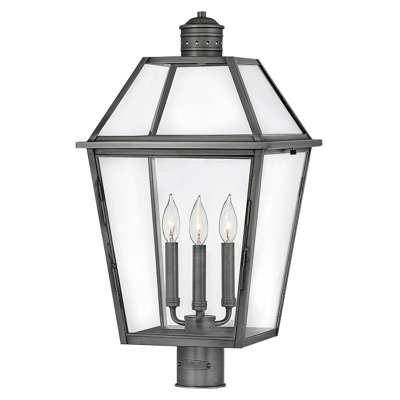 Nouvelle 3-Light Pier Mount Light
