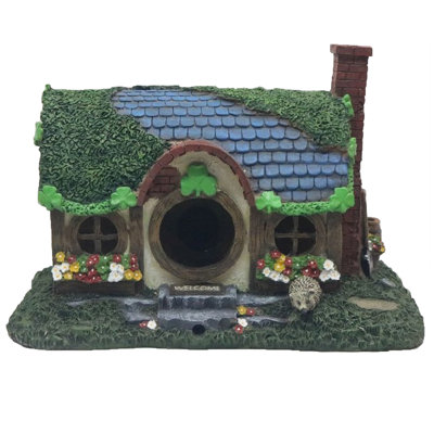 Maison d'oiseaux en résine Absa
