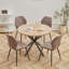 Miko 50 cm H Velvet Side Chair-404057458