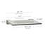 Banc de douche pliable SlimLine