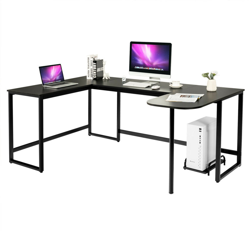 Bureau en U Meiman, Noir