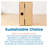 ECR4Kids Wooden Pretend Play Kitchen Refrigerator for Kids, Montessori Furniture-100135058