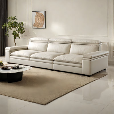 Modern simple cream style sofa