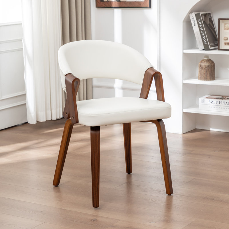 Chaise rembourrée Ayala, White