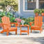 Chaise Adirondack en acier PEHD pliable-1833397266