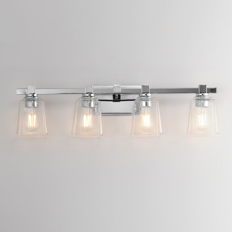 Cubos-Wall Sconce, Polished Chrome