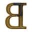 Heurtoir de porte lettre monogramme-15229951-15229954