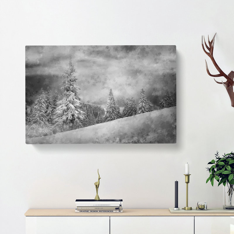 Mystical Woods - Wrapped Canvas Painting, 35cm H x 50cm W x 3cm D