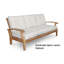 Lowery 82'' Wide Teak Patio Sofa with Sunbrella® Cushions-681807219