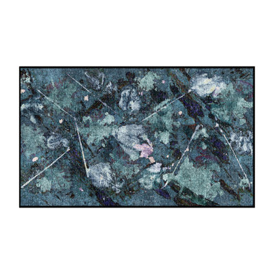 Adelajde Washable Abstract Indoor Rug