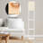 Emonnie 62.9" Column Floor Lamp with Shelves, Real Solid Wood and Bulb Included-1709860208