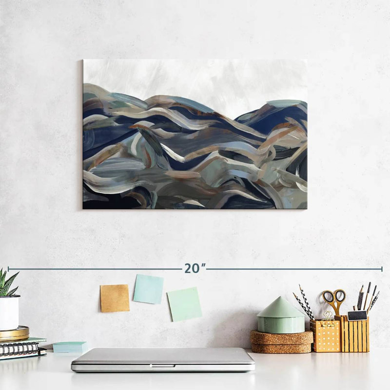 Avery Gesture Land I, 8" H x 12" W