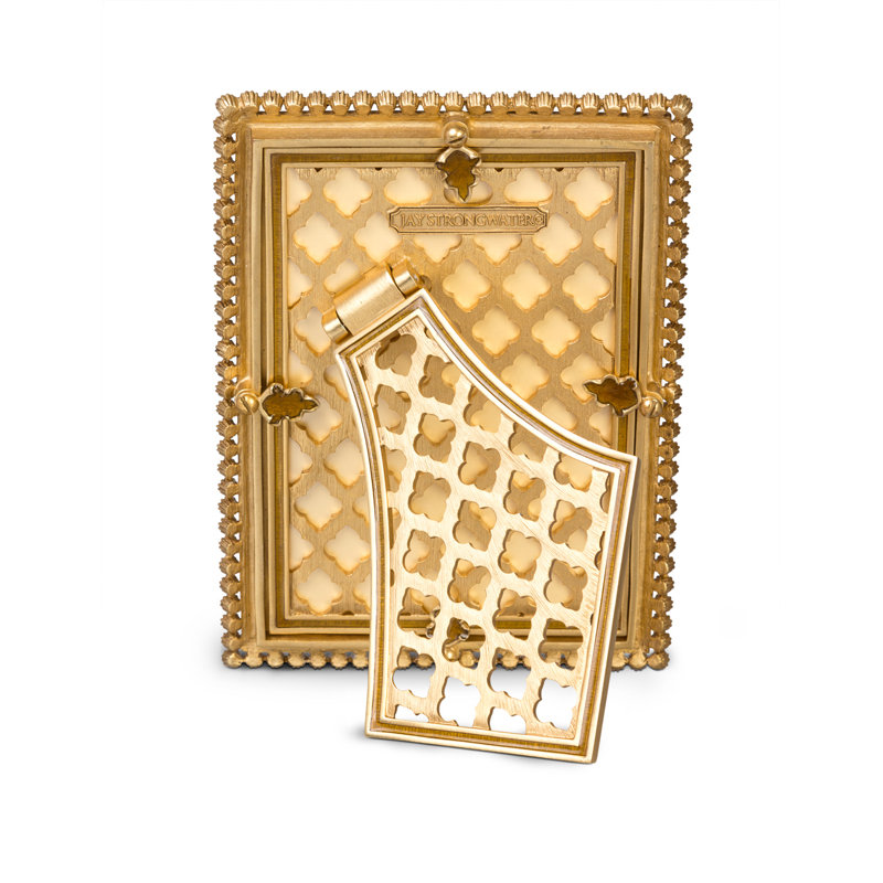 Rectangle Picture Frame, Gold, 4" x 6"